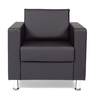 Кресло СИМПЛ нат. кожа